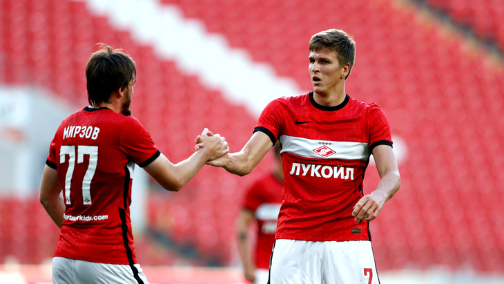 «Спартак» в четырех матчах забил 11 мячей