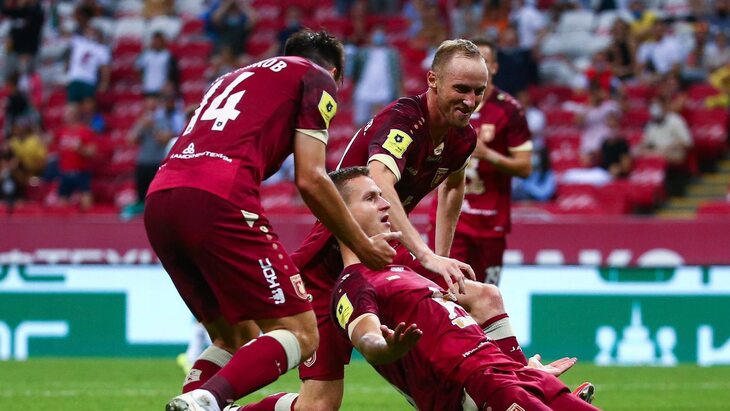 Первый матч между «Рубином» и «Ракувом» завершился вничью 0:0