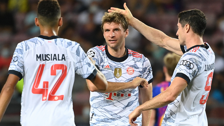 Футболисты «Баварии»