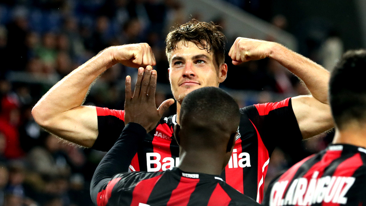 «Байер» набрал десять очков в четырех гостевых матчах Бундеслиги