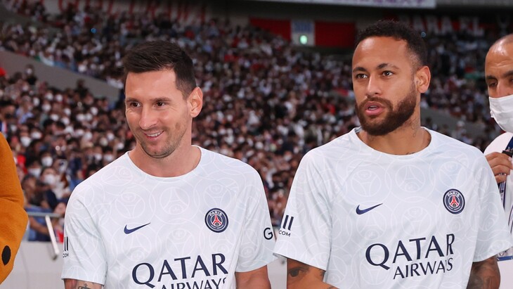 Лионель Месси и Неймар