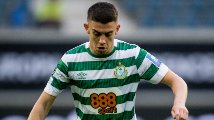 Футболист «Шемрок Роверс»