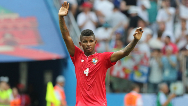 Игрок сборной Панамы