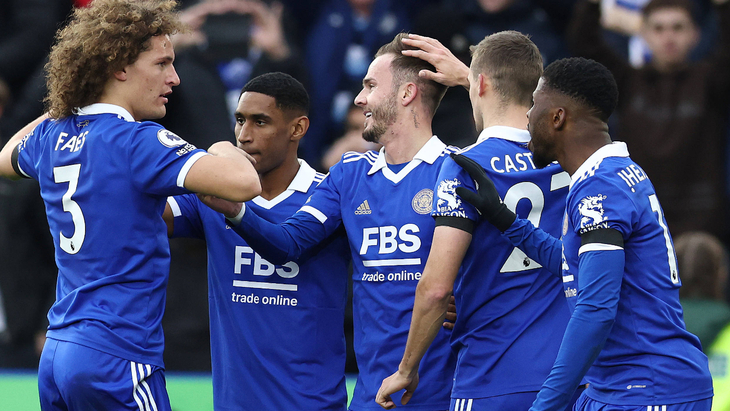 Игроки «Лестера»