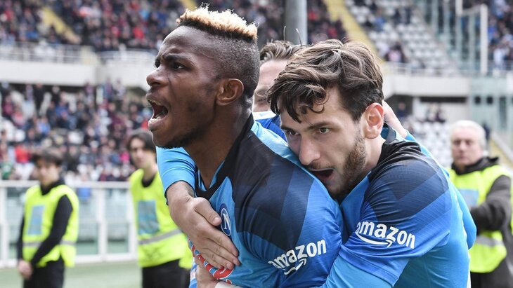 Виктор Осимхен и Хвича Кварацхелия