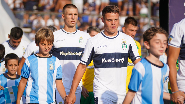 Футболисты «Химнасия Ла-Плата»