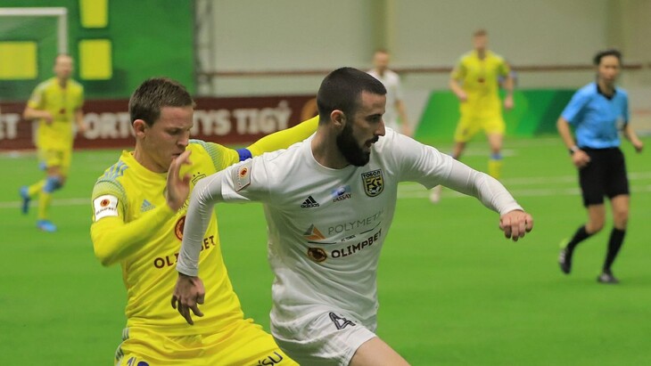 Фрагмент матча «Тобол» — «Астана»