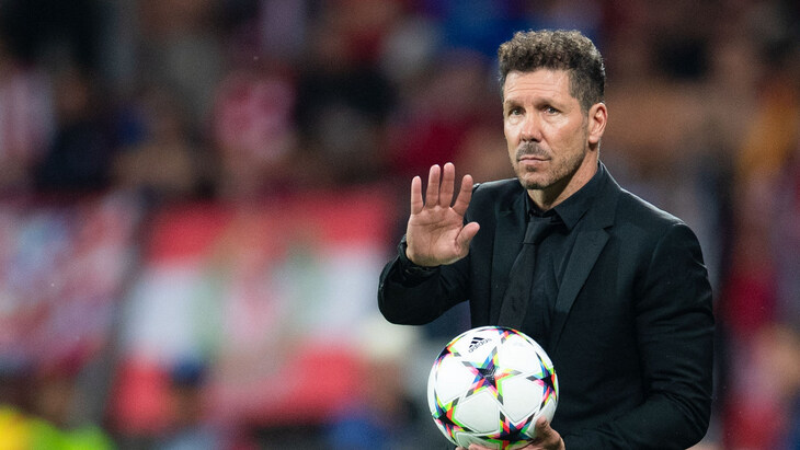 Наставник «Атлетико» Диего Симеоне