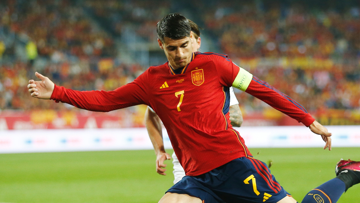 Альваро Мората — форвард сборной Испании