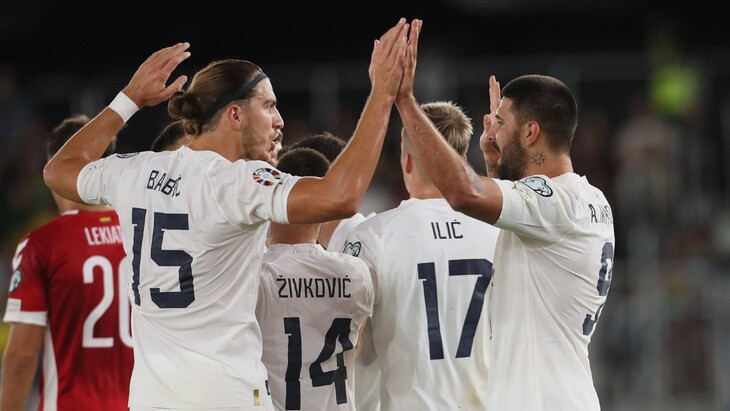 Игроки сборной Сербии