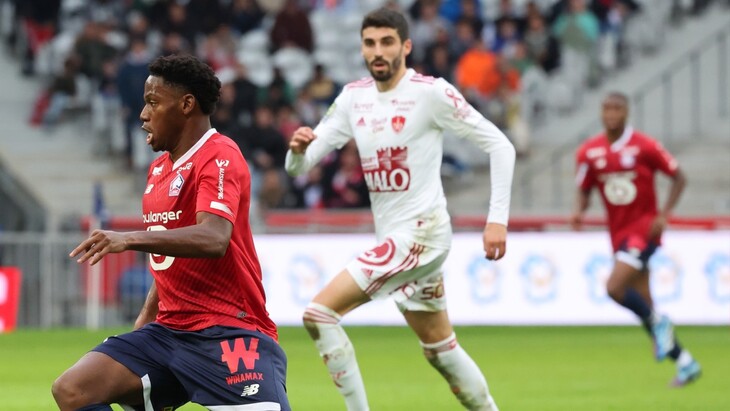 «Лилль» — «Брест». Фрагмент матча чемпионата Франции