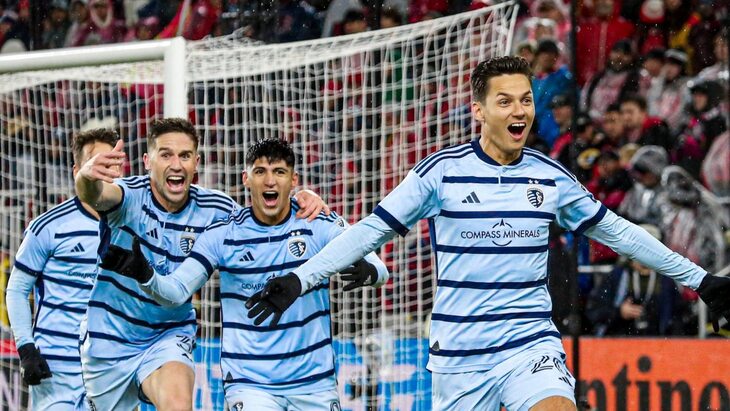 «Спортинг Канзас-Сити» обыграл «Сент-Луис» в первом матче со счетом 4:1