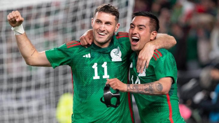 Футболисты сборной Мексики