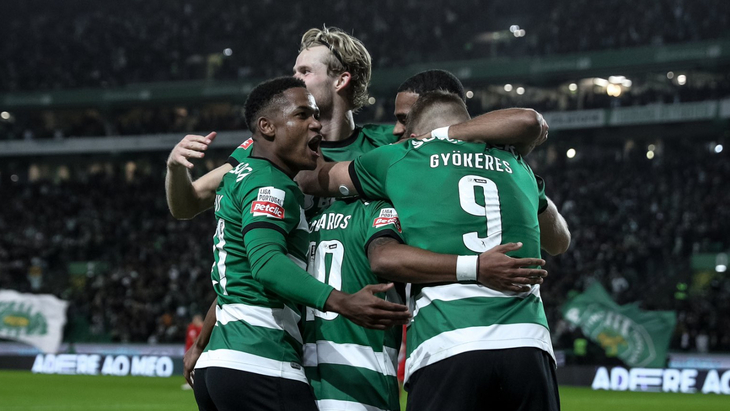 Футболисты «Спортинга»