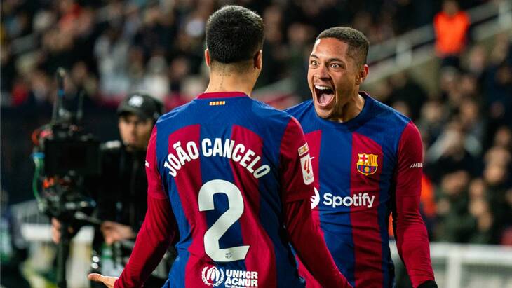 Витор Роке уже успел отличиться за «Барселону»