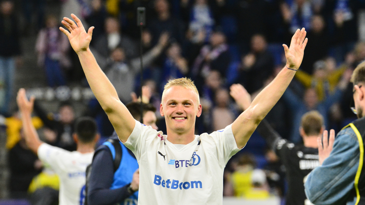 Константин Тюкавин — нападающий «Динамо»