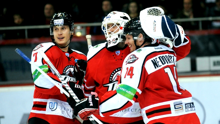 Хоккеисты «Донбасса»