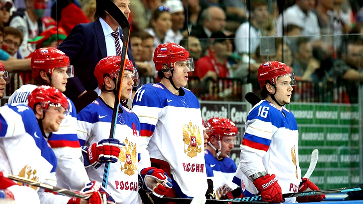 Хоккеисты сборной России