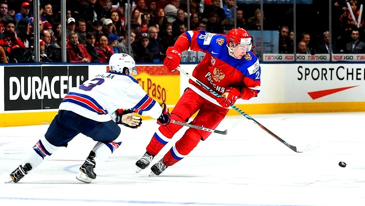Сборная России проиграла американцам в матче группового этапа со счетом 2:3