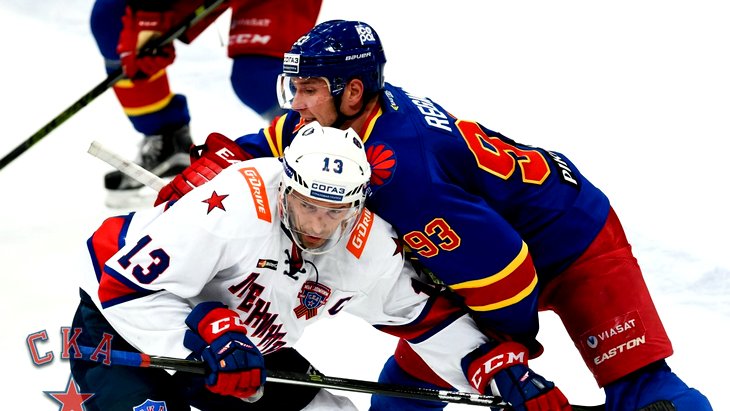 СКА в начале января проиграл «Йокериту» со счетом 2:3