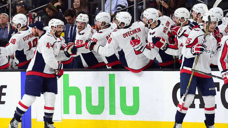 Брукс Орпик и Александр Овечкин