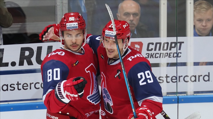 Хоккеисты «Локомотива»