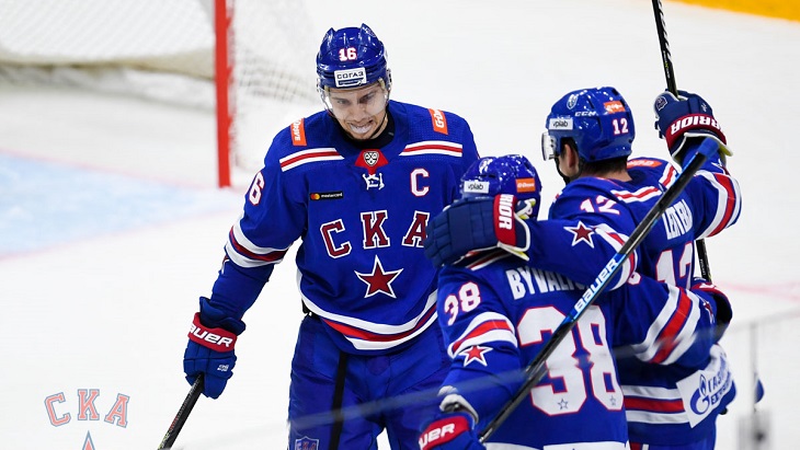 Хоккеисты СКА