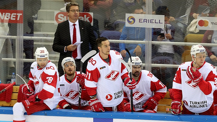 Хоккеисты «Спартака»