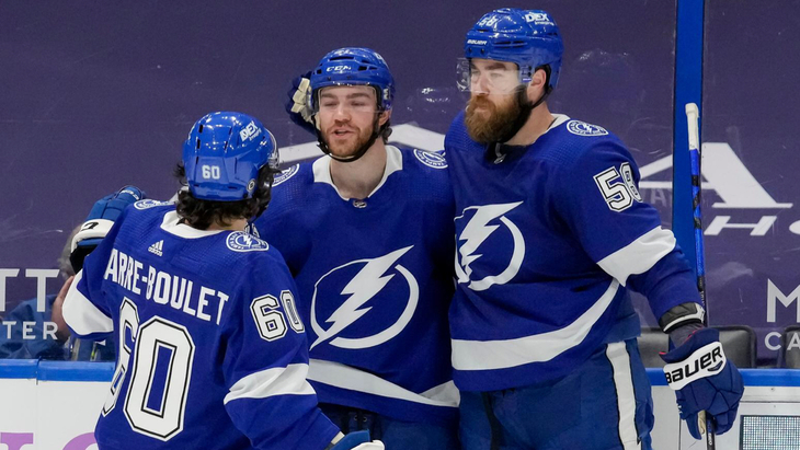 «Тампа-Бэй» в матче с «Каролиной»