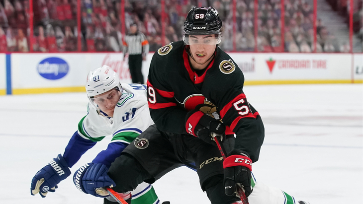 Алекс Форментон в игре против «Ванкувера»