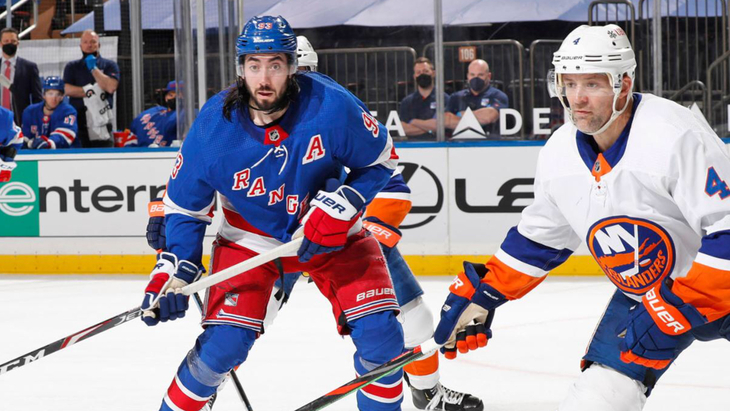 Дерби между «Рейнджерс» и «Айлендерс» в «Мэдисон Сквер Гарден»