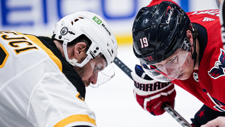 Первый матч между «Вашингтоном» и «Бостоном» в Кубке Стэнли