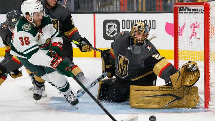 Матч между «Вегасом» и «Миннесотой» в Кубке Стэнли