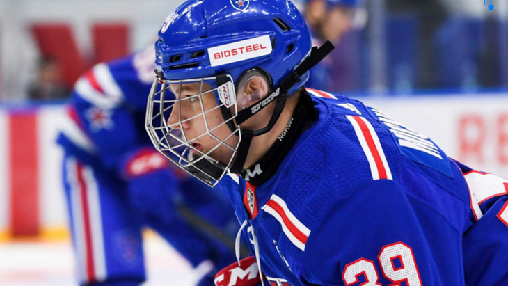 СКА во время предсезонного матча с «Северсталью»