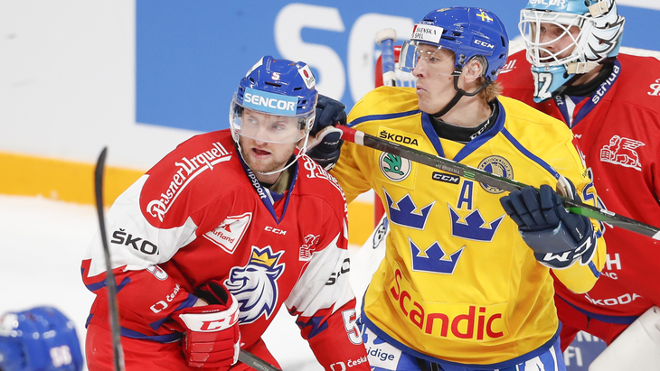 Прошлогодний матч между Швецией и Чехией