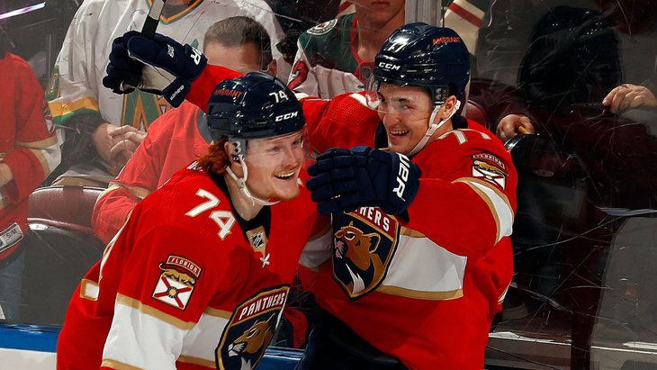 «Флорида» в матче с «Миннесотой»