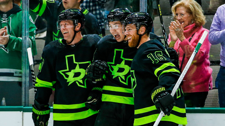 «Даллас» в матче против «Коламбуса»