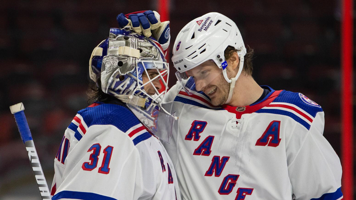 «Рейнджерс» в матче с «Оттавой»