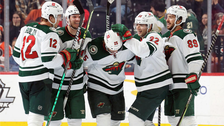 «Миннесота» в матче с «Филадельфией»