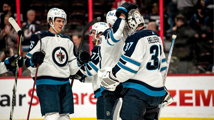 «Виннипег» в матче с «Оттавой»