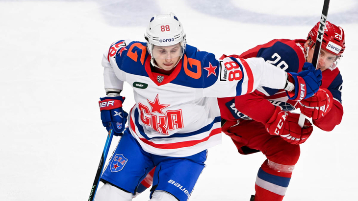 Матч между «Локо» и СКА в Ярославле