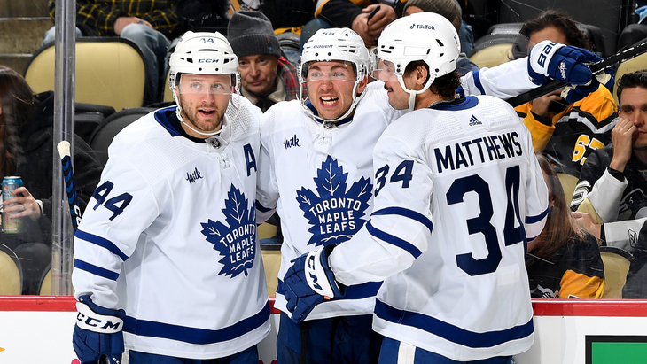 «Торонто» в игре с «Питтсбургом»