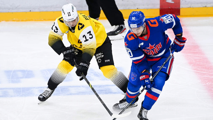 СКА в домашней игре с «Северсталью»