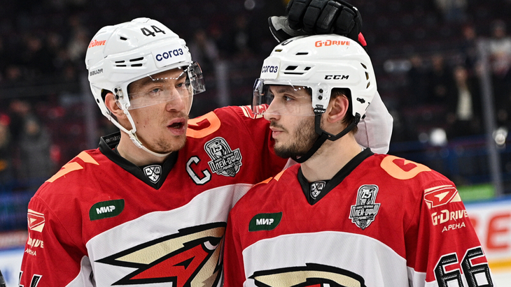 «Авангард» в выездном матче в Магнитогорске