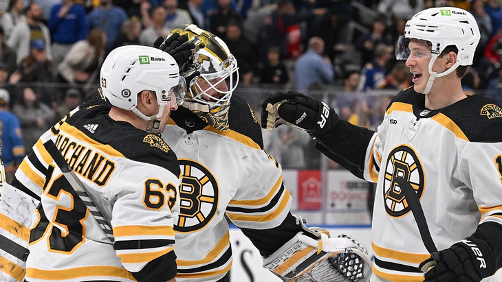 «Бостон» в матче с «Сент-Луисом»