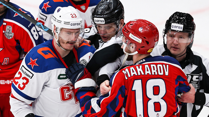 ЦСКА — СКА. Третий матч серии