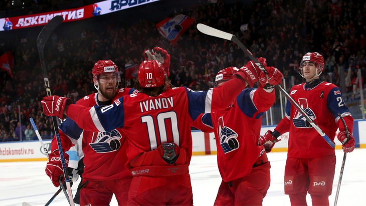 «Локомотив» в матче с «Динамо» Минск