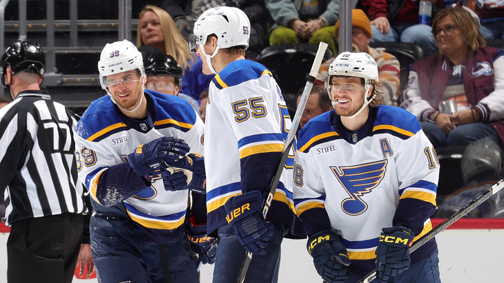 «Сент-Луис» в матче с «Колорадо»