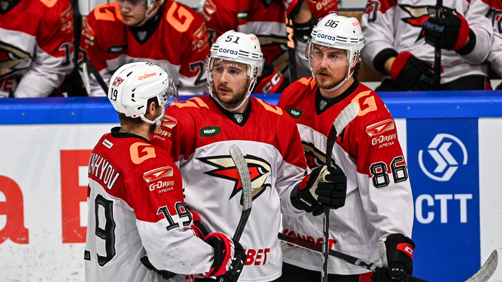 «Авангард» в матче с «Салаватом»