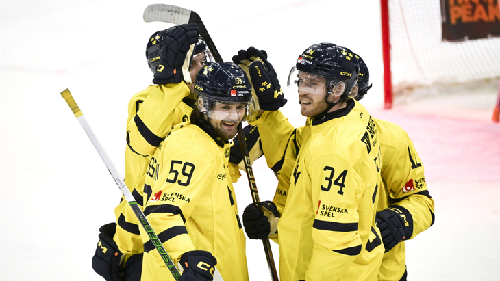 Швеция в матче Кубка Карьяла